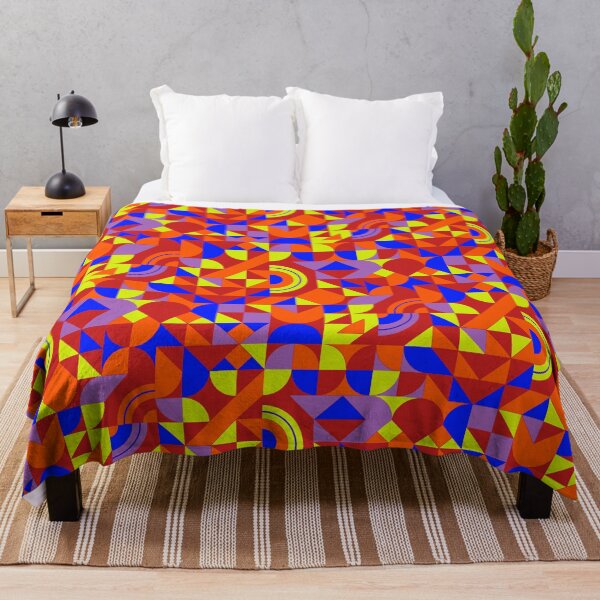 Item preview, geometric colorful patterns conceptual Art - Abstract Neo Geo graphic design designed and sold by Design Repo.
