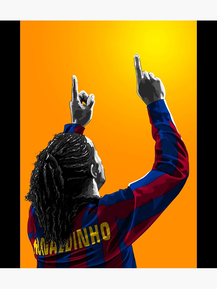 Barcelona RONALDINHO Classic Football Shirt 