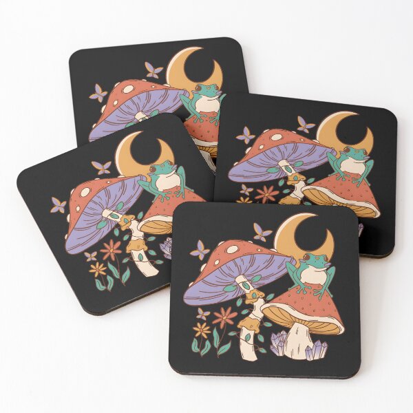 Item preview, Moon Frog, Mystical Mushroom designed and sold by KevinOndricka.