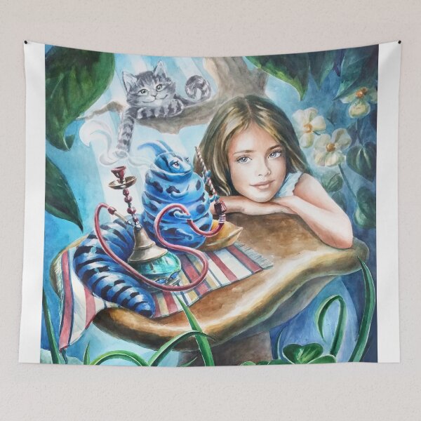 Item preview, Alice and blue caterpillar designed and sold by Kostart.