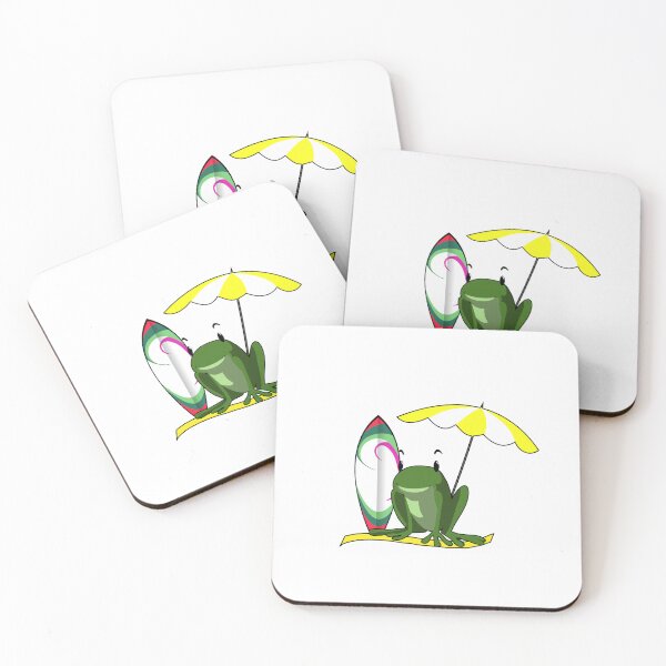 Item preview, Frog at the beach designed and sold by AmonRa16.