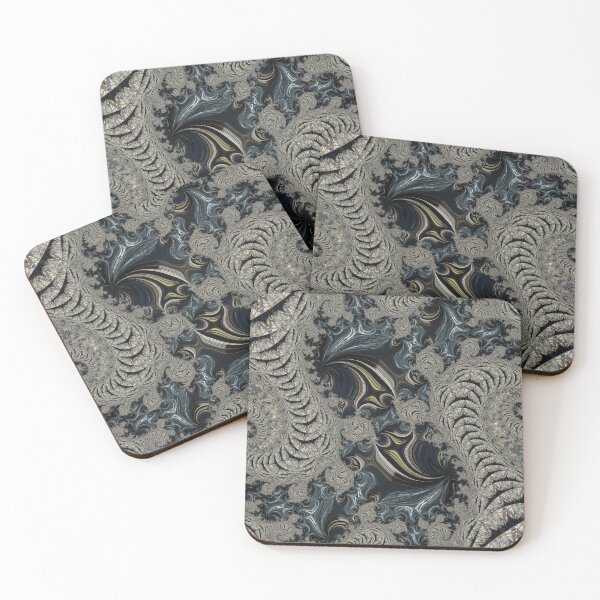 Item preview, intensely coloured art deco and art nouveau styled fluid painted design designed and sold by mister-john.