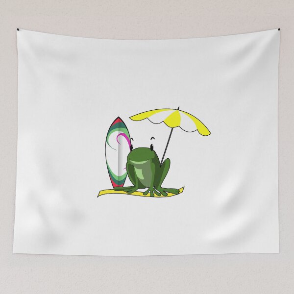 Item preview, Frog at the beach designed and sold by AmonRa16.