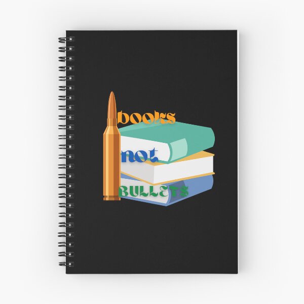 Item preview, book not bullets, designed and sold by REX REMI.