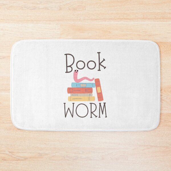 Item preview, Copy of Bookworm - cute worm sitting on stack of books designed and sold by shmodev.