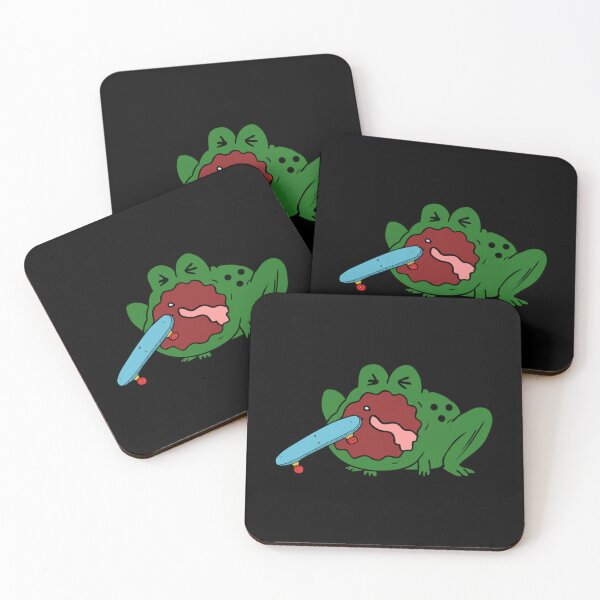 Item preview, Skateboarding Frog Sticker Sticker designed and sold by monica45je.