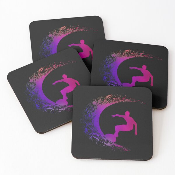 Item preview, Colorful surfing men illustration  designed and sold by garniturex.