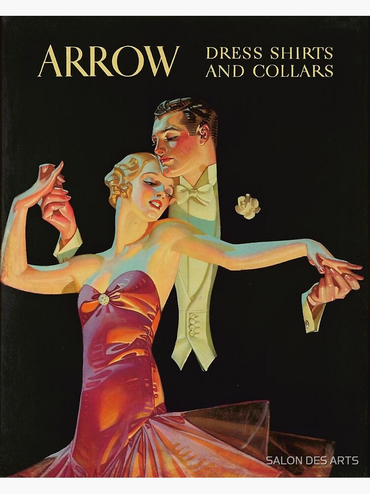 Discover Couple Dancing, Arrow Collar Ad (1930) - J. C. Leyendecker Premium Matte Vertical Poster