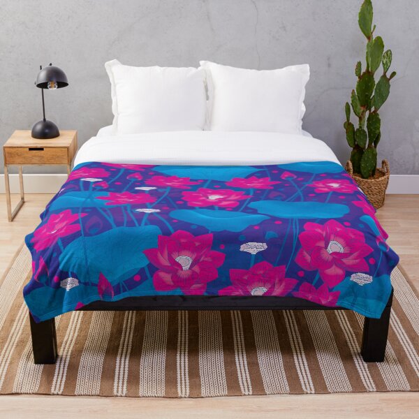 Item preview, Red lotus Flowers designed and sold by miljuvarghese.