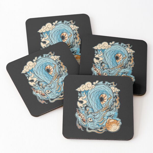 Item preview, Japanese dragon traditional designed and sold by 1White-Rabbit.