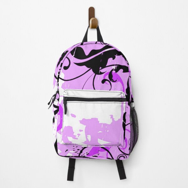 Item preview, Purple Black Floral Art designed and sold by Tshirtstory.