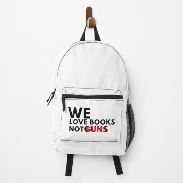 Item preview, WE Love |Book Not Bullets, designed and sold by REX REMI.