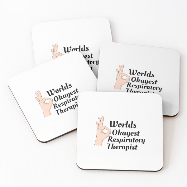 Item preview, Worlds Okayest Respiratory Therapist designed and sold by Yay Design.