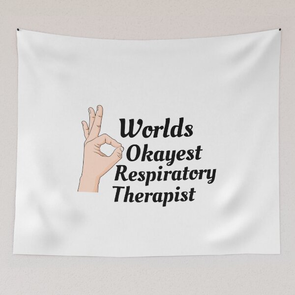 Item preview, Worlds Okayest Respiratory Therapist designed and sold by Yay Design.