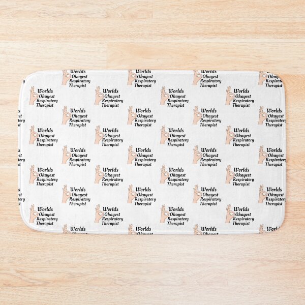 Item preview, Worlds Okayest Respiratory Therapist designed and sold by Yay Design.