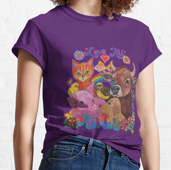 Love all Animals  Classic T-Shirt