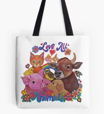Love all Animals Tote Bag