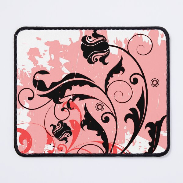 Item preview, Salmon Black Floral Art designed and sold by Tshirtstory.