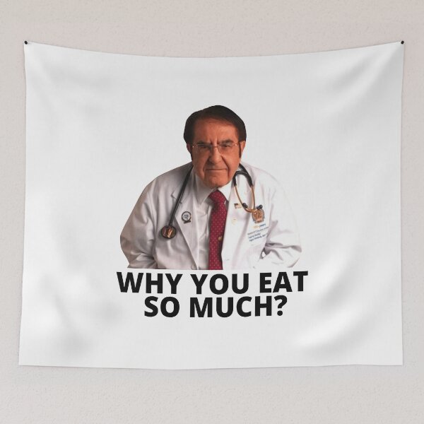 Item preview, Dr Nowzaradan Why You Eat So Much designed and sold by Marina-Cool.