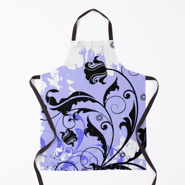 Item preview, Blue Black Floral Art designed and sold by Tshirtstory.