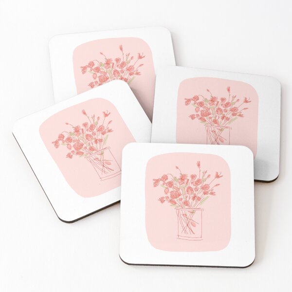 Item preview, Pink flower bunch vase designed and sold by apple peel.