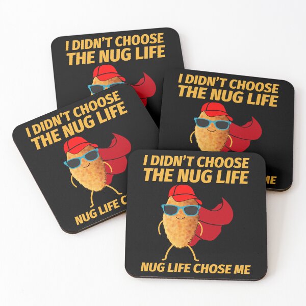 Item preview, Superhero Chicken Nuggets Fast Food Funny Saying designed and sold by TastefulTees.