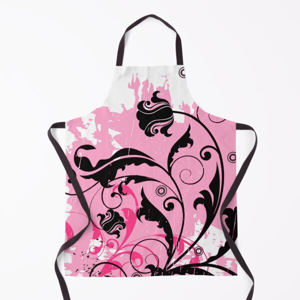 Item preview, Pink Black Floral Art designed and sold by Tshirtstory.