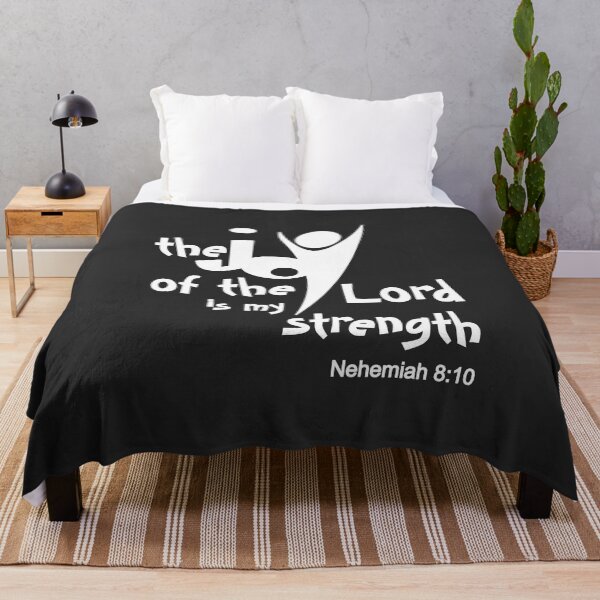 Item preview, Christian Design - the Joy of the Lord is My Strength - Nehemiah 8 verse 10 designed and sold by simplydesignart.