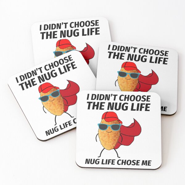 Item preview, Superhero Chicken Nuggets Fast Food Funny Saying designed and sold by TastefulTees.