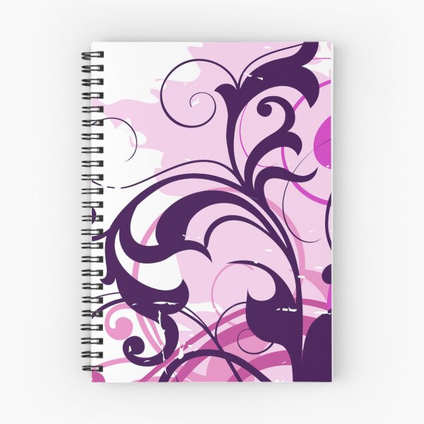 Item preview, Pink Black Floral Art  designed and sold by Tshirtstory.