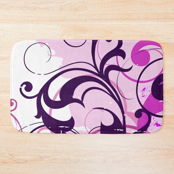 Item preview, Pink Black Floral Art  designed and sold by Tshirtstory.