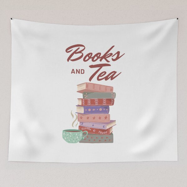 Item preview, Books and Tea designed and sold by shmodev.