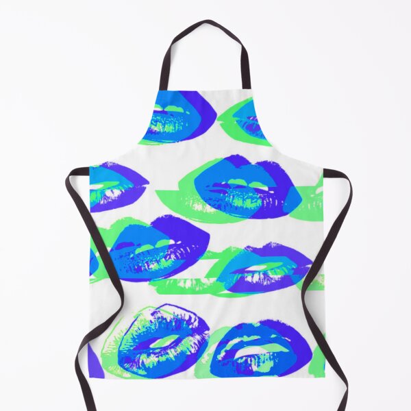 Item preview, Pop Art Inspired Technicolor Lips designed and sold by TotallyRetroArt.