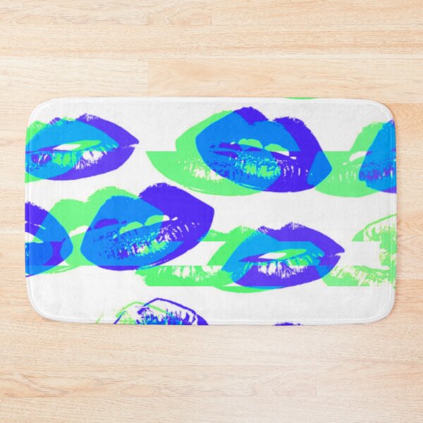 Item preview, Pop Art Inspired Technicolor Lips designed and sold by TotallyRetroArt.