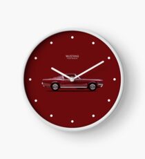 Mustang Fastback Clock