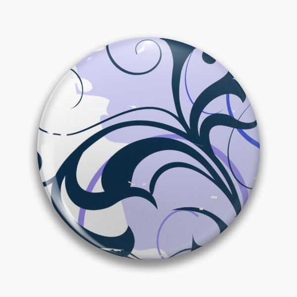 Item preview, Blue Black Floral Art  designed and sold by Tshirtstory.
