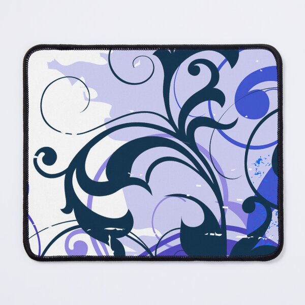 Item preview, Blue Black Floral Art designed and sold by Tshirtstory.