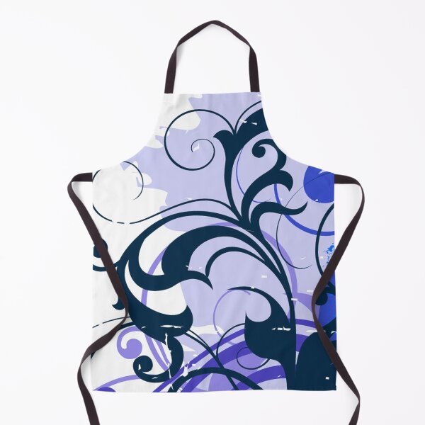 Item preview, Blue Black Floral Art designed and sold by Tshirtstory.