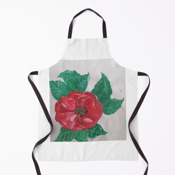 Item preview, Red flower paintings with leaves  designed and sold by Nature  Nblossom.