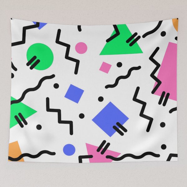 Item preview, Memphis Style designed and sold by TotallyRetroArt.