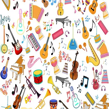 Artwork thumbnail, Musical Instruments by Laylasky