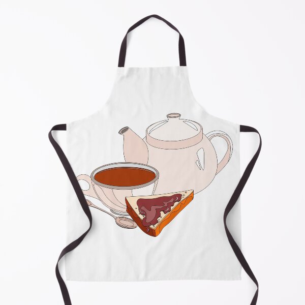 Item preview, cup and teapot for tea designed and sold by Zhanna Lenivaya.