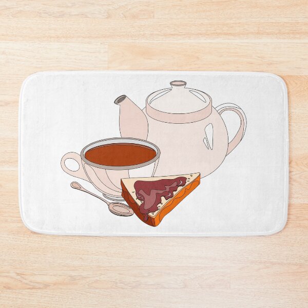 Item preview, cup and teapot for tea designed and sold by Zhanna Lenivaya.