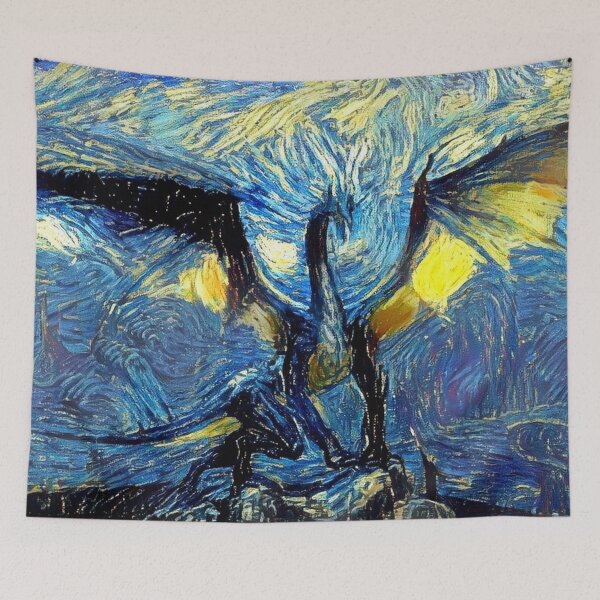 Item preview, Dragon Age Origins High Dragon Starry Night designed and sold by weirdo97.