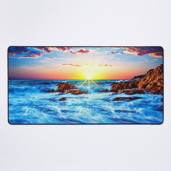 Tapis De Souris Et Tapis De Souris Xxl Sur Le Theme Paysage Marin Redbubble