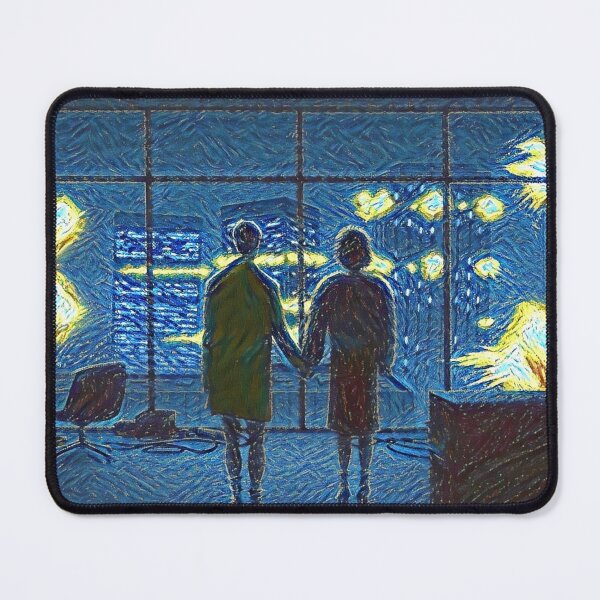 Item preview, Fight Club End Scene Starry Night designed and sold by weirdo97.