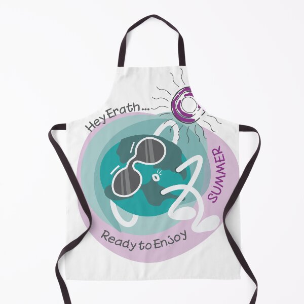 Item preview, Earth ready to enjoy summer !! sunny & nice weather in purple and teal designed and sold by Lowrain Nabih.