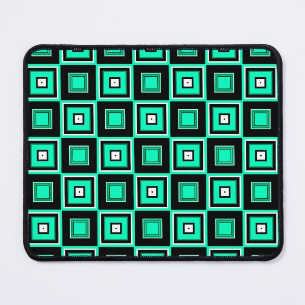 Item preview, Retro Inspired Spearmint Squares designed and sold by TotallyRetroArt.