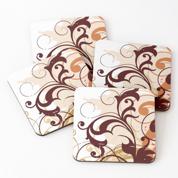 Item preview, Orange Floral Art  designed and sold by Tshirtstory.