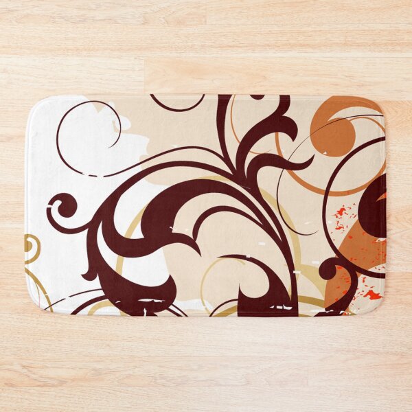 Item preview, Orange Floral Art  designed and sold by Tshirtstory.